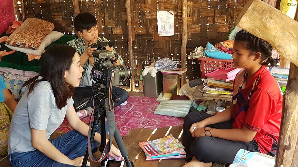 Backpack Journalist ไทยพีบีเอส ลงพื้นที่ถ่ายรายการ ตาก เขต 2